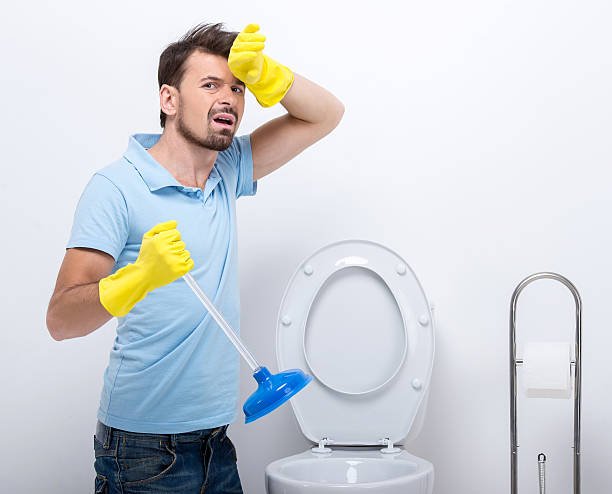 تسليك قاعدة الحمام الافرنجي