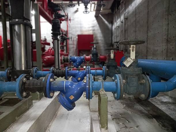 تسرب الماء من مضخة الماء